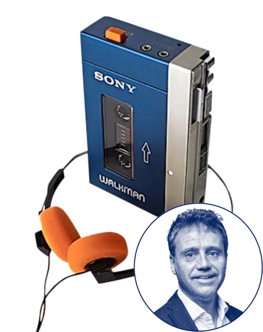Walkman und Andreas Güntert