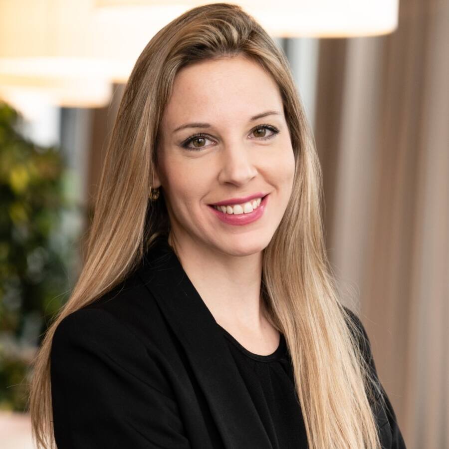 Portraitbild von Tanja Aebi, Director People & Culture ISS