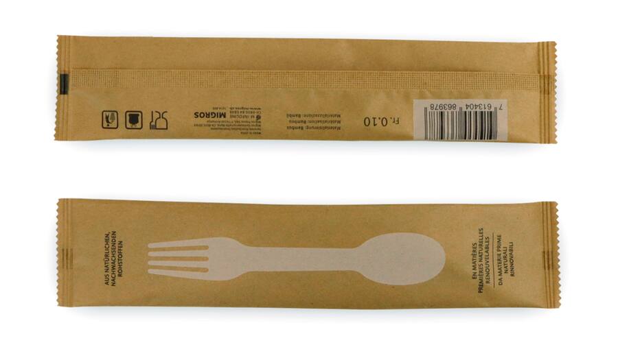 Das nachhaltige Besteck der Migros.