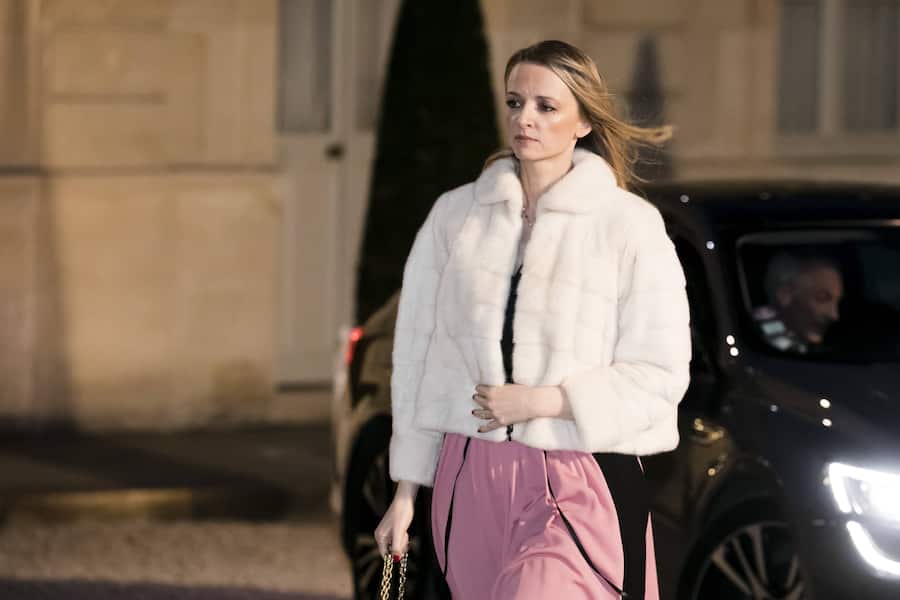 Paris, France March 25, 2019 - Arrival at the State dinner hosted by the President of the French Republic in honor of the President of the People s Republic of China - delphine arnault POLITIQUE, DINER D ETAT, FRANCO CHINOIS, FRANCE CHINE, DIPLOMATIE, RELATIONS DIPLOMATIQUES PUBLICATIONxNOTxINxFRA Copyright: xVincentxIsorex
