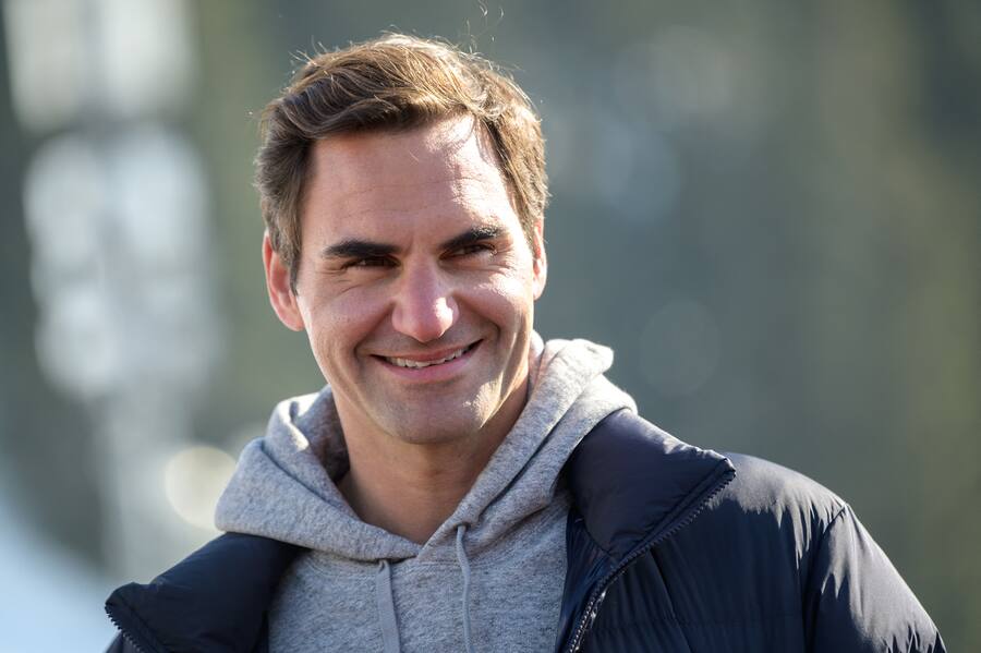 Portrait von Roger Federer