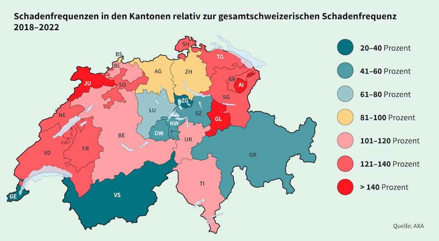 Karte Marderschäden