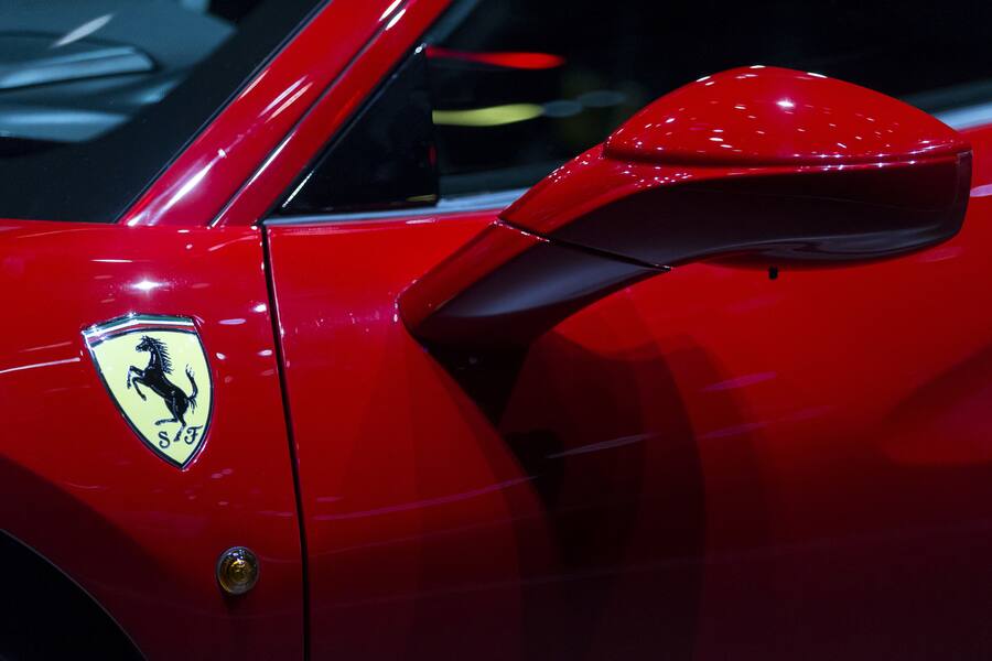 The New Ferrari 488 Pista is presented during the press day at the 88th Geneva International Motor Show in Geneva, Switzerland, Tuesday, March 6, 2018. The Motor Show will open its gates to the public from 8 to 18 March presenting more than 180 exhibitors and more than 110 world and European premieres.(KEYSTONE/Cyril Zingaro)