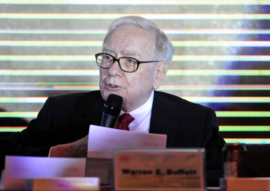 Warren Buffet, Rede, Investieren