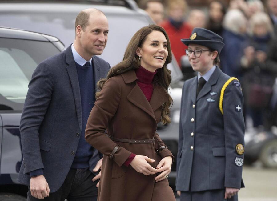 William und Kate besuchen ein Museum in Falmouth, Cornwall.