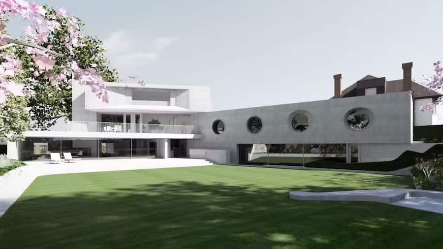 Die Villa von Lavinia Jacobs in London verärgerte die Nachbarn.