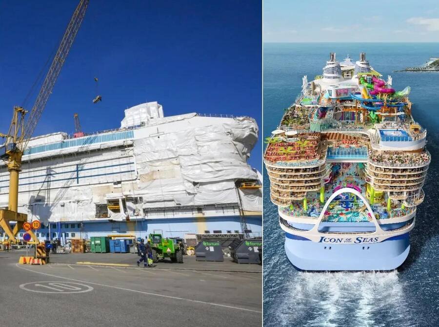 Brittany Chang von Insider konnte einen ersten Blick auf die Icon of the Seas von Royal Caribbean werfen.