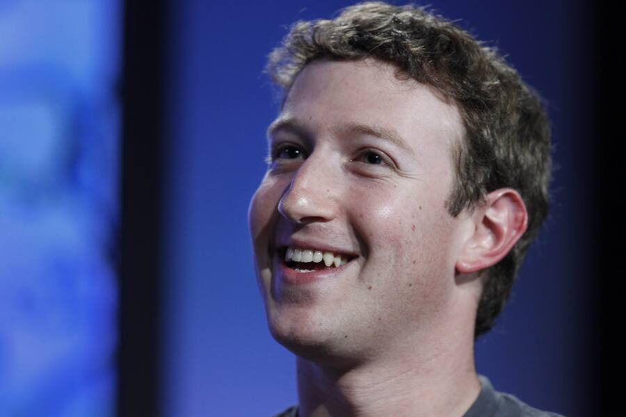 Mark Zuckerberg, im Jahr 2010, damals noch Facebook-CEO.
