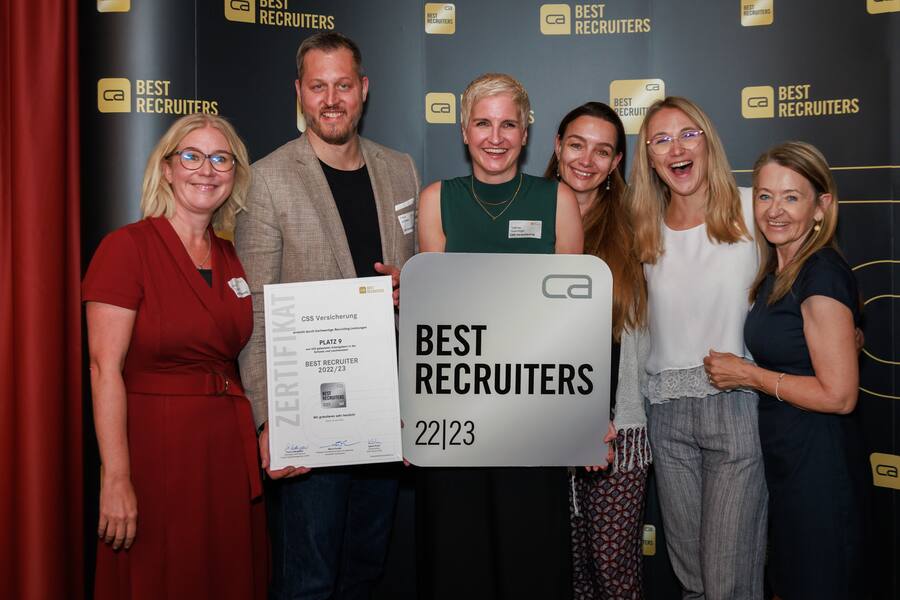 Die CSS erreichte Platz 9 beim diesjährigen Best Recruiters Award.