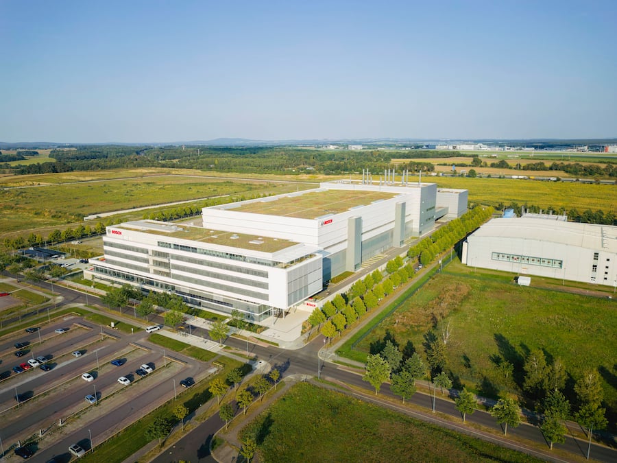 Die Bosch-Fabrik in Dresden wird ausgebaut.