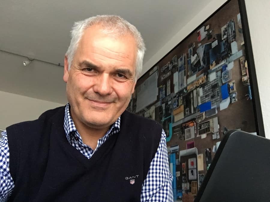 Christoph Schmallenbach im Homeoffice.