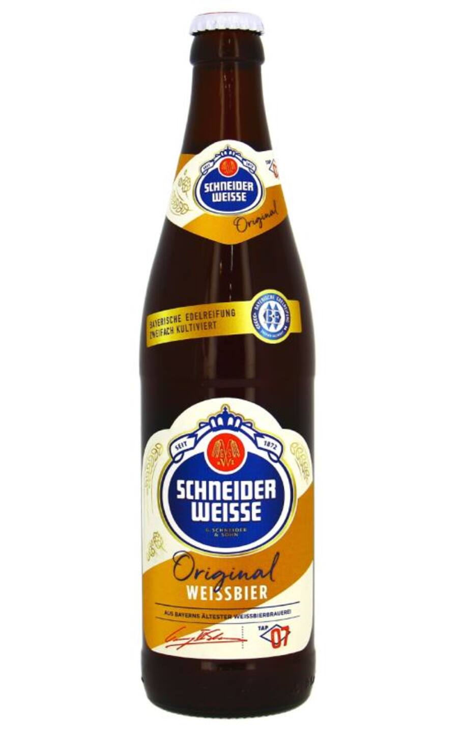 Klassisches Weizenbier: Tap 7 von Schneider Weisse