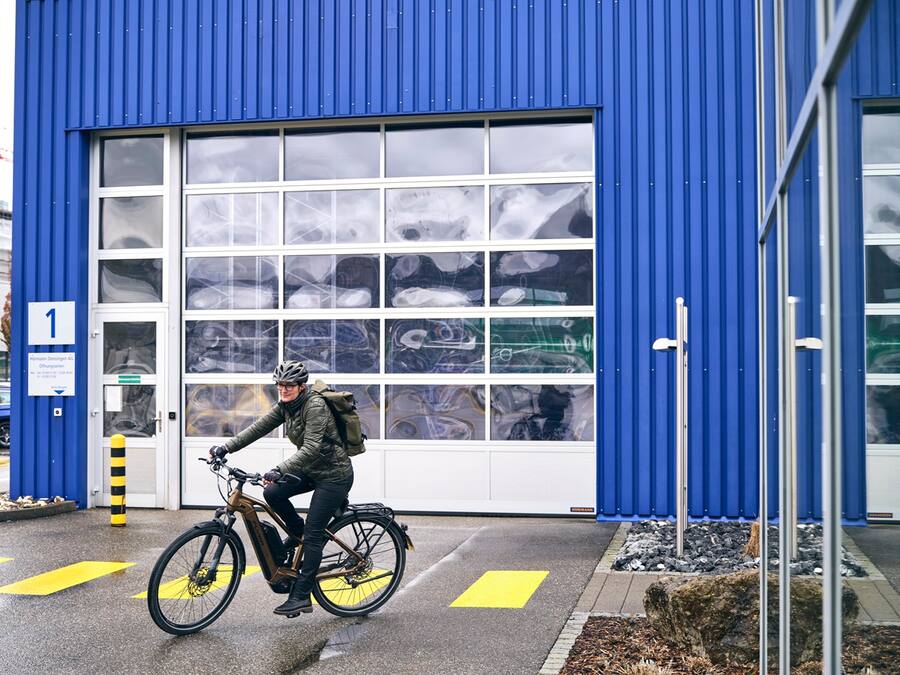 Die Initiative «Bike to Work» ist Teil der Gesundheitsmassnahmen.