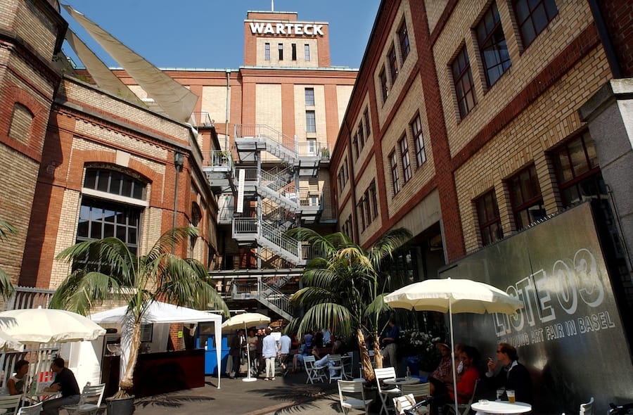 Der Eingang zum ehemaligen Warteck-Areal (Archivbild 2003)