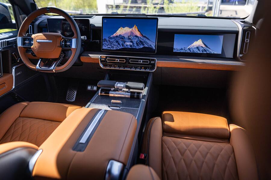 MHero Innenraum: Luxus pur