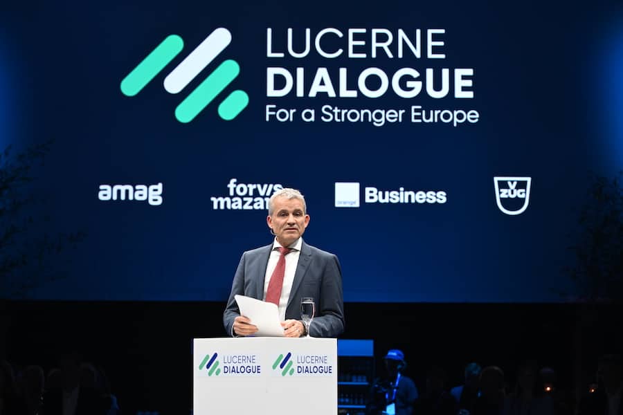 Bundesrat Beat Jans am Lucerne Dialogue