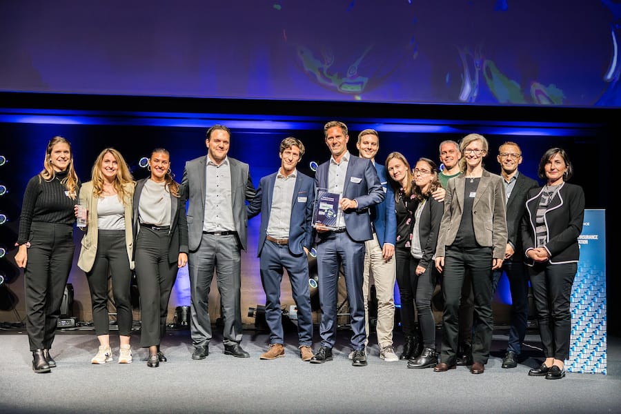 Die Sanitas Krankenversicherung gewinnt den Publikumspreis mit ihrem individuellen Prämienzusatz.