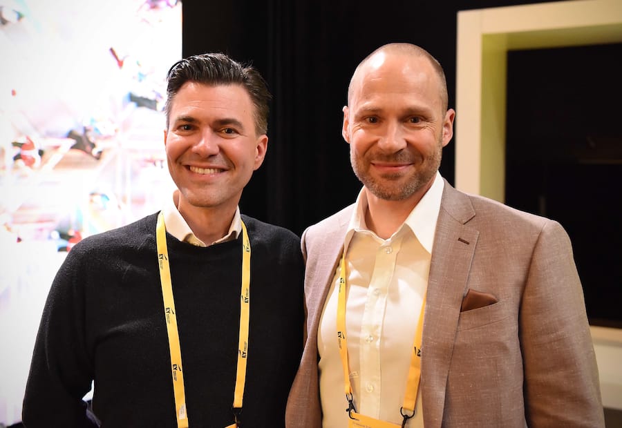 «Es ist wichtig, Erfahrungen zu sammeln»: Adrian Ott und Roger Spichiger, die KI-Experten von EY Schweiz, warnen Firmen vor Nachlässigkeit bei KI-Tool-Einführung.