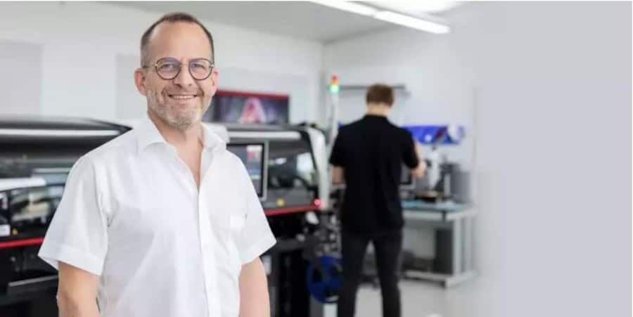 Der CEO von Essemtec: Olivier Carnal.