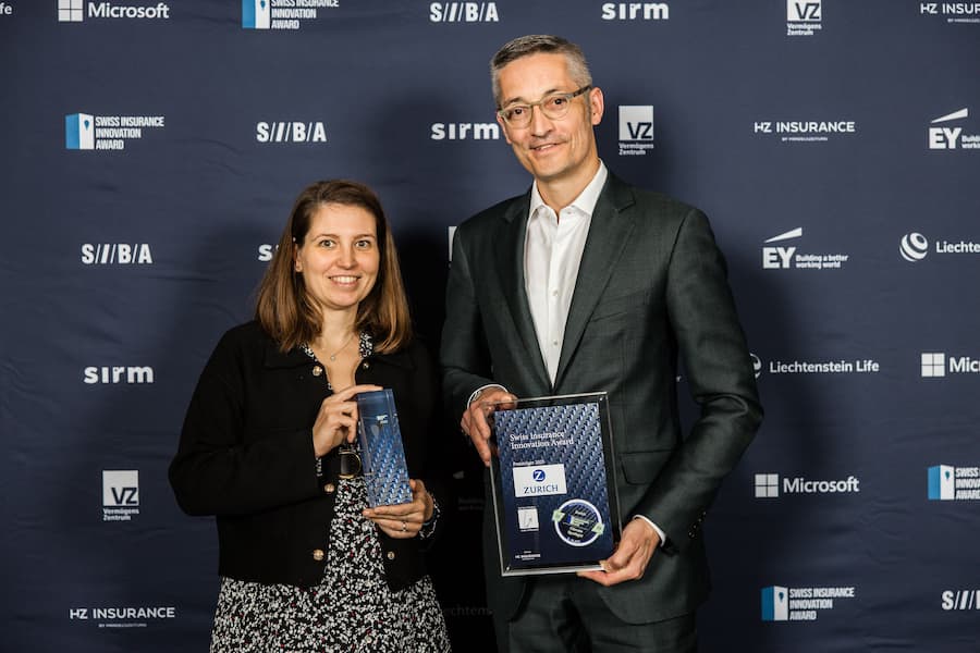 2. Rang: Mit Climate Spotlight stand das Team von Zurich Resilience Solutions im Scheinwerferlicht.