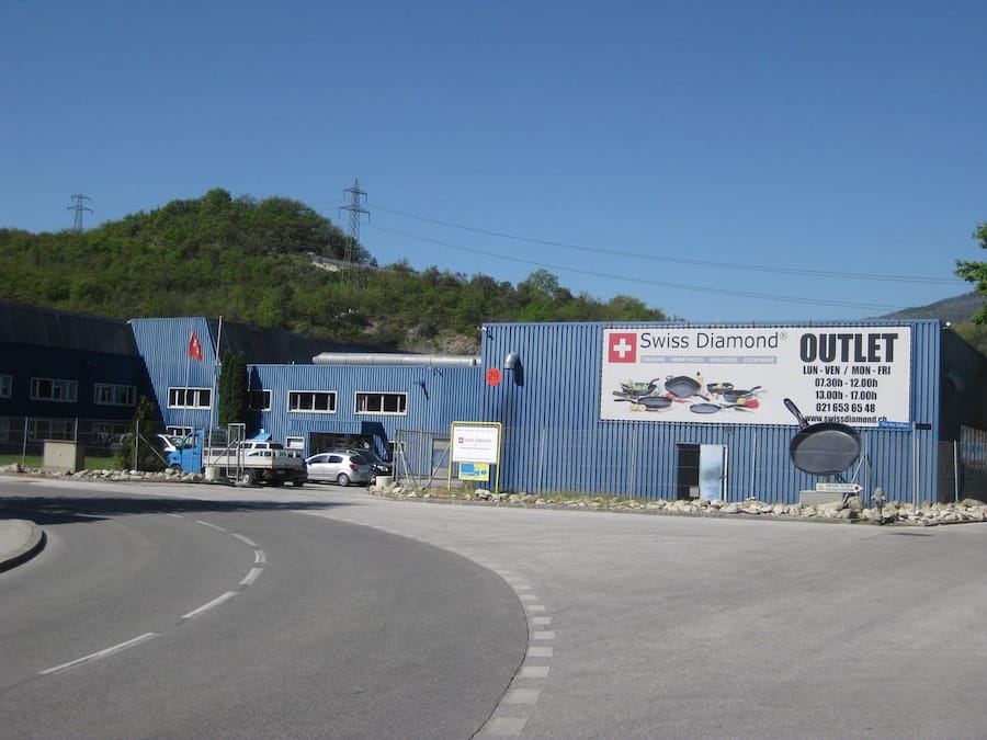 Produktionsstandort des Pfannen-Herstellers Swiss Diamond