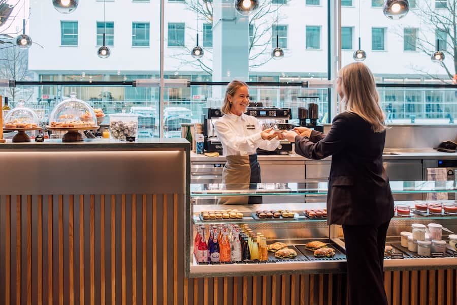 Italienische Kaffeebar im Konnex Baden