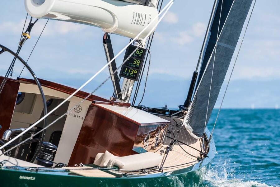 Yamila, Peter Minder, Bootswerft Heinrich AG, heinrichwerft.ch,
