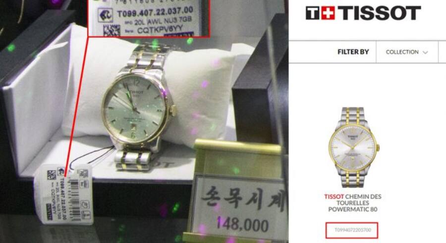 Bild einer Tissot in Nordkorea