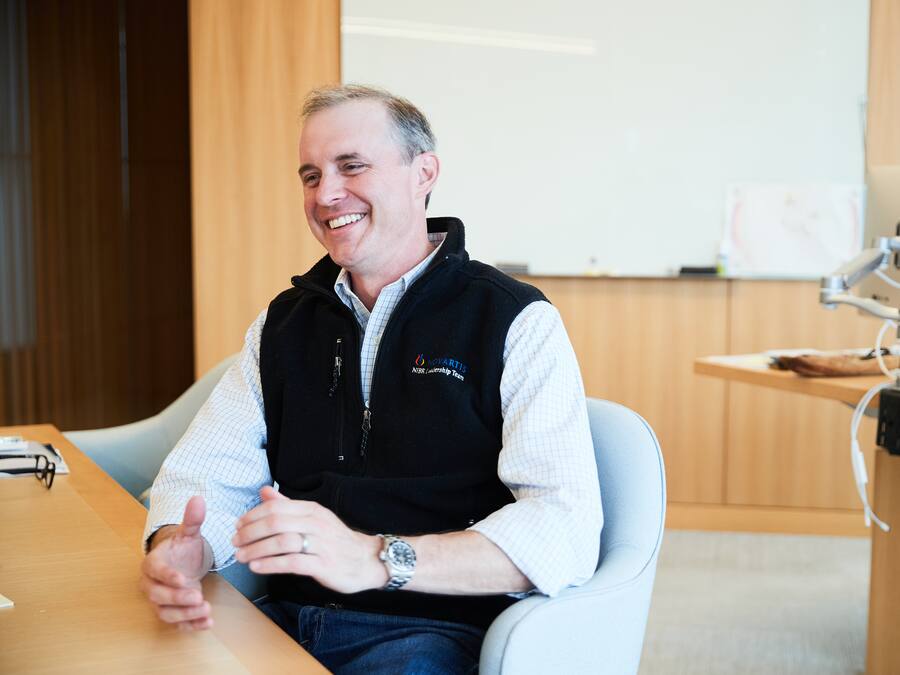 Novartis-Präsident Jay Bradner