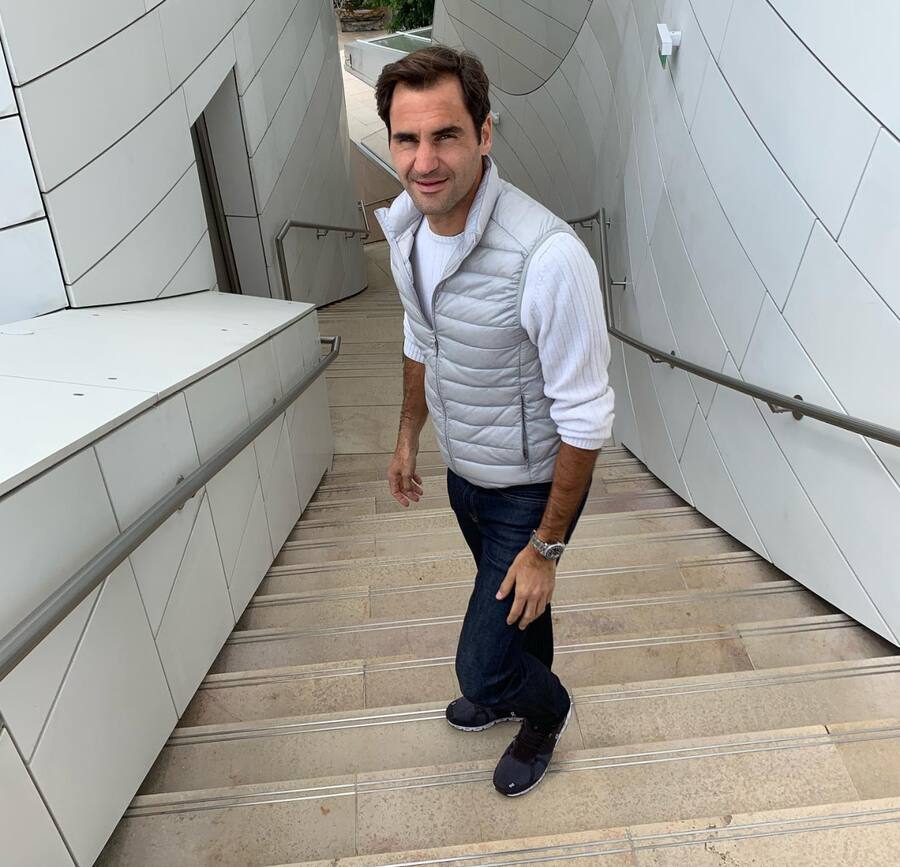 Roger Federer Fondation Louis Vuitton