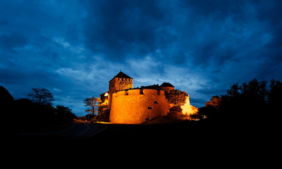 Schloss Vaduz, Sitz des Fürstenhauses Liechtenstein
