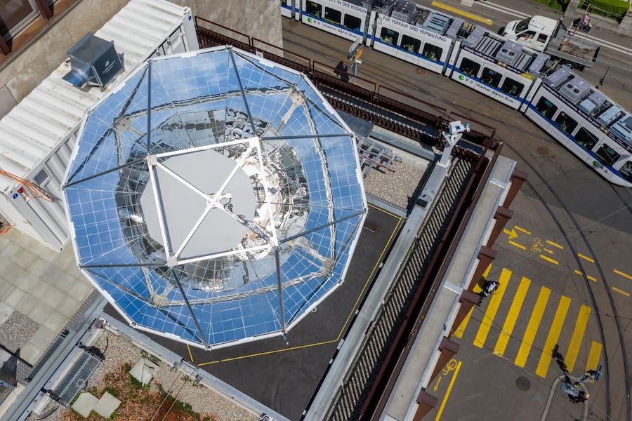 ETH Gas to Liquid Versuchsreaktor am Dienstag, 6.5.2019 in Zuerich. (ETH/Alessandro Della Bella)