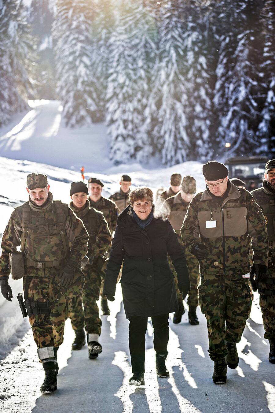 Viola Amherd am WEF 2019