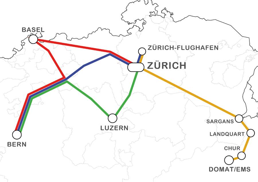 Streckennetz Dr. Richard