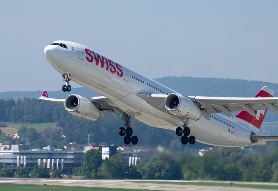 Swiss Flugzeug