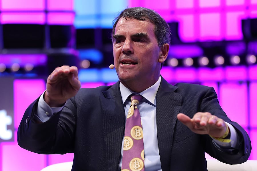 November 6, 2018 - Lisbon, Portugal - Draper Associates Founder Tim Draper speaks during the Web Summit 2018 in Lisbon, Portugal on November 6, 2018. Lisbon Portugal PUBLICATIONxINxGERxSUIxAUTxONLY - ZUMAn230 20181106_zaa_n230_105 Copyright: xPedroxFiuzax