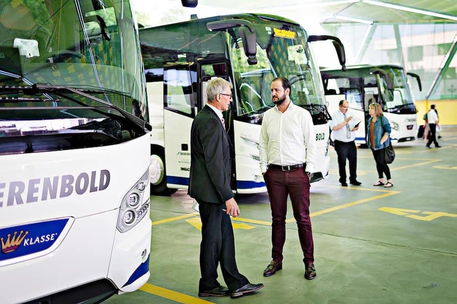 Das Twerenbold Reiseterminal, aufgenommen am 26. Mai 2018 in Baden.© Michele Limina