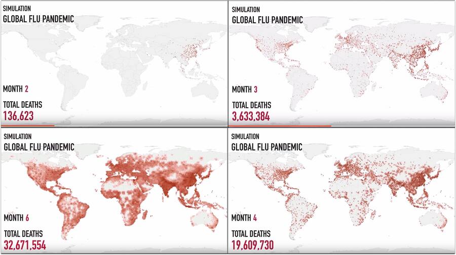 Wuhan Coronavirus Hebei Pandemie Ausbreitung Grippe Global Gates Foundation